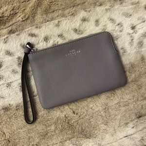 Coach/ Mist colored wristlet